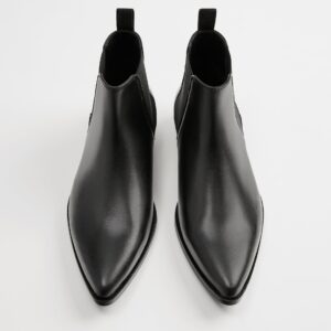 ZARA CHELSEA BOOTS WITH POINTED TOE