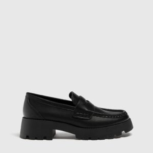 PULL AND BEAR Flat track moccasin