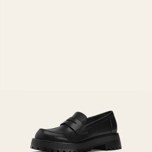 STRADIVARIUS Loafers with track soles