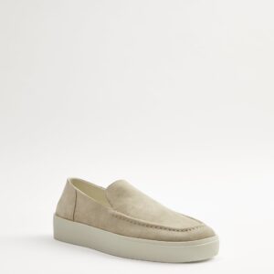 ZARA SPLIT SUEDE LEATHER LOAFERS WITH FLAT SOLE