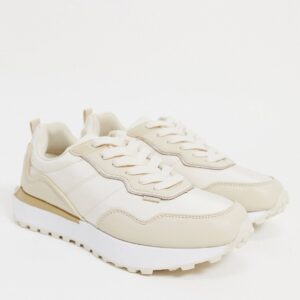 Stradivarius Sneakers With Contrasting Color Inserts