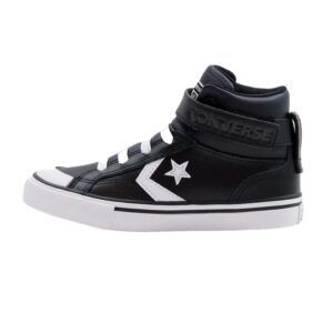 Converse high sneakers with elastic band and velcro on the back Pro Blaze A01074C nero-bianco