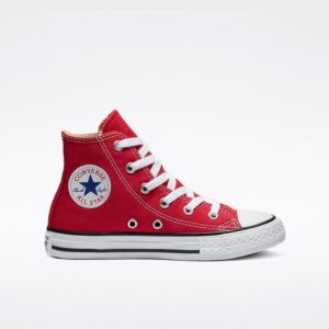 Converse C/T All Star Hi Little Kids Fashion Sneakers Red  – 3J232