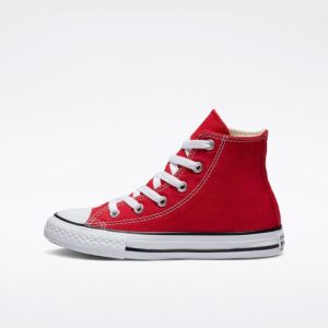 Converse C/T All Star Hi Little Kids Fashion Sneakers Red  – 3J232