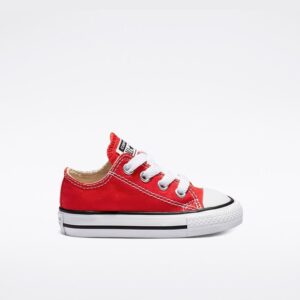 CONVERSE CHUCK TAYLOR ALL STAR LOW TOP INFANT/TODDLER SHOES RED – 7J236