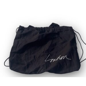 Zara black cloth bag
